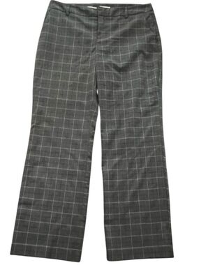 Charter Club Gray Plaid Trousers Size 12